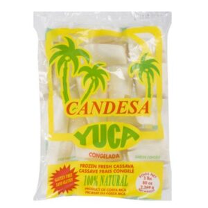 Candesa - Yuca - Frozen Fresh Cassava - 5lb