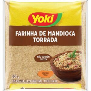 Yoki Farinha de Mandioca Torrada 500g